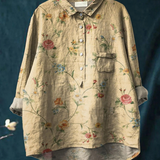 Vera | Casual Women's Vintage-Style T-Shirt with Floral Pattern
