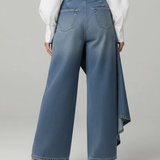 Aurora - Wrap Denim Pants