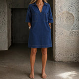 Elena - Casual Denim Dress