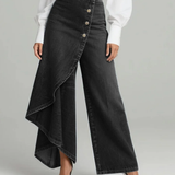 Aurora - Wrap Denim Pants