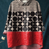 Klara | Casual Women's Blouse with Geometric Pattern