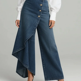 Aurora - Wrap Denim Pants