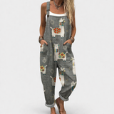Gabriela - Comfortable Printed Jumpsuit
