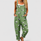 Patrícia - Comfortable Printed Jumpsuit