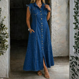 Debora - Plus Size Denim Dress