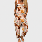 Emília - Comfortable Printed Jumpsuit