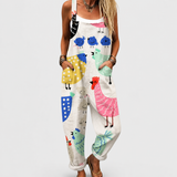 Florbela - Comfortable Printed Jumpsuit