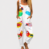 Maria João - Comfortable Printed Jumpsuit