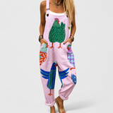 Henriqueta - Comfortable Printed Jumpsuit