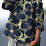 Cäcilia | Casual Women's Blouse in Floral Vintage Style