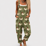 Diana Sofia - Comfortable Printed Jumpsuit