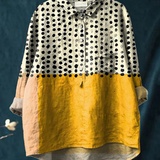Amanda | Casual Women's Blouse with Polka Dot Print