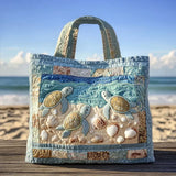 Quilted Handmade Bag - Sea Turtles