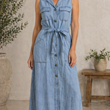 Laura - Denim Dress