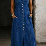 Debora - Plus Size Denim Dress