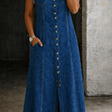 Debora - Plus Size Denim Dress