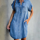 Serena - Shirt Dress with Buttons