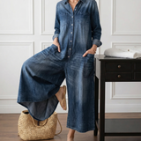 Rebecca - Cotton Denim Overall