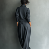 Knit Ensemble Wide Pants