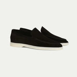 Classic Suede Loafer Black
