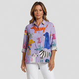 Gunda | Casual T-Shirt with Dog Design