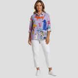 Gunda | Casual T-Shirt with Dog Design