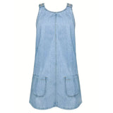 Cecilia - Casual Denim Dress