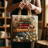 Quilted Handmade Bag - Floral Pattern
