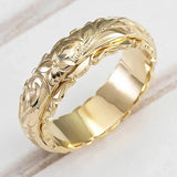 Golden Ring "Old Flower"