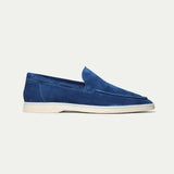 Classic Suede Loafer Berry Blue