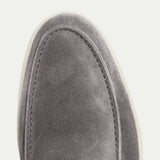 Classic Suede Loafer Grey