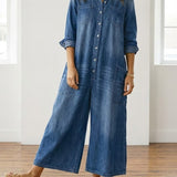 Rebecca - Cotton Denim Overall