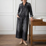Rebecca - Cotton Denim Overall